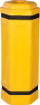 Säulenschutz achteckig,für Pfosten B150xT150 mm,gelb B435xT390xH1000 mm