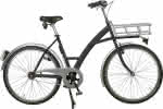 Transportfahrrad Modus,schwarz, Schaltung,mit Beleuchtung - und Lastenträger
