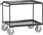 Tischwagen,4822-7016 400kg g,rau 2 Wannen 1000x700mm