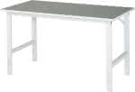 Arbeitstisch Tom - Linole,um-Platte B1500xT800xH76,0-1080mm