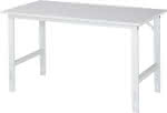 Arbeitstisch Tom - EGB-Me,lamin-Platte B1500xT800x,H760-1080mm - EGB-Melamin-Platte