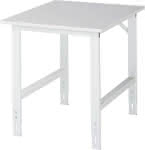 Arbeitstisch Tom - EGB-Me,lamin-Platte B750xT1000x,H760-1080mm - EGB-Melamin-Platte