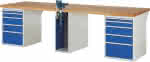Werkbank Serie 7000,Modell 7511-0,B3000 x T900 x H840 mm