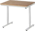 Arbeitstisch,Serie adlatus 150,B1000 x T800 x H720-1020