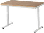 Arbeitstisch,Serie adlatus 150,B1250 x T800 x H720-1020