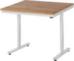Arbeitstisch,Serie adlatus 150,B1000 x T1000 x H720-1020