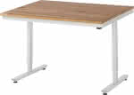 Arbeitstisch,Serie adlatus 150,B1250 x T1000 x H720-1020