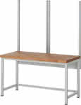 Befestigungssatz,mit 4 System-Stützen,Breite 1500 mm - Feldbreite 2x750