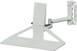 Gelenkarm Systemaufbau,mit Monitorhalter,RAL 7035 - VESA-Aufnahme