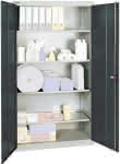 Werkzeugschrank S2000,RAL 7035/7016,4 Fachböden - durchgehend