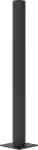Endpfosten Delta,für Schwingtür JULIET,H1200xD110 mm schwarz