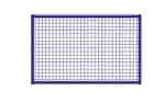 TTS Aufsatzelement Trennwandsystem Vario 1200mm Drahtgitter