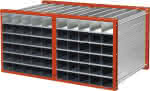 Wabenregal RWR-16/1,1000x1000x1000 16 Fächer,RAL 2004