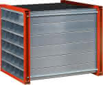 Wabenregal RWR-30/1,1000x1000x1000 30 Fächer,RAL 2004