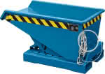 BAUER Kippbehälter EXPO,0,15m³ B640xT960xH540mm,Tragkraft 750kg lackiert