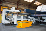 BAUER Kippbehälter MGU,0,27m³ B780xT1385xH450mm,Tragkraft 750kg verzinkt
