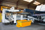 BAUER Kippbehälter MGU,0,61m³ B1680xT1385xH450mm,Tragkraft 750kg lackiert