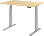 Schreibtisch XDKB12,120 x 80 cm,Ahorn, 25 mm dick - ABS-Dickkante