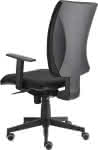 Drehstuhl Solid 1,VSDS1,Stoff 100% Polyester - schwarz