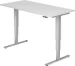 Schreibtisch XDSM 12,1600x800 Weiß/silber