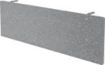 Sichtblende SIA12,für 120er Tisch,grau-meliert, Filzoptik