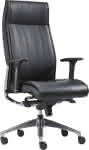 BIG BOSS Desig.Chefsessel,Leder schwarz