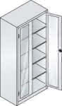 C+P Flügeltürenschrank A-,curado mit Sichtf. 4 Fac-,hb. verstellb. B930xT600-