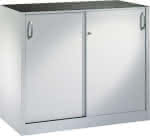 C+P Schiebetürenschrank,Acurado B1200xT500xH1000-,mm RAL7035 Art.-Nr.