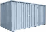 Schnellbau-Container SC,6x2m,1 Flügeltür