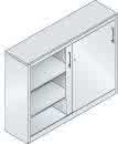 C+P Sideboard Acurado mit,Schiebetüren 4 Fachböden,B1600xT500xH1200mm