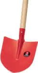 Frankfurter Schaufel,ELS rot gepulvertGr. 5,Ideal