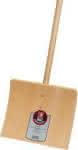 Kinder-Schneeschieber,Holz mit Stiel,Ideal