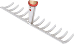 Gartenrechen 14 Zinken,Arbeitsbreite 360 mm,Ideal