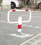 Parkbügel zum Aufdübeln,feuerverzinkt