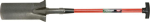 Rodespaten Fiber 9001,T-Stiel, 350 x 130 mm