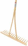 Heurechen Buchenholz,15 Zink m Stiel 160 cm,Ideal