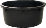 Spezialkübel rund,,schwarz 230 L