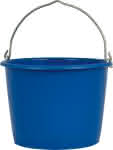 Baueimer 12 L blau,m. Metalösenbügel 6mm