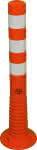 Flexipfosten 750mm,,Ø 80mm, orange