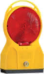 TL-Bakenleuchte Future,rot, Ø 180mm