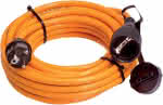 PROFI-Verlängerungskabel,10m H07BQ-F 3G2,5 orange