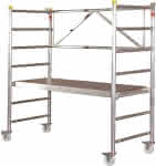 Alu-Rollgerüst Typ Boy 1,Länge 1,80m, Breite 0,79m