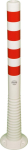 Flexipfosten 1000mm,,Ø 80mm, weiss