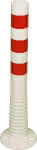 Flexipfosten 750mm,,Ø 80mm, weiss