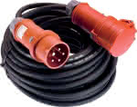 CEE-Verlängerung 50m 16A,IP44, H07RNF-5G2,5, 400V