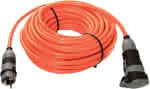 Schutzkontakt-Verlä.kabel,10m H07BQ-F 3G2,5 orange