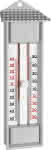 Thermometer Maxima-Minima,Kunststoff, grau
