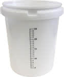 Anrühreimer 30 ltr.,mit 25 ltr. Skala