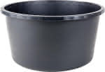 Mörtelkübel 90L schwarz,rund, L-Skala