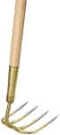 Gartenkreiel 4 ovale Zink,mit Stiel 135 cm